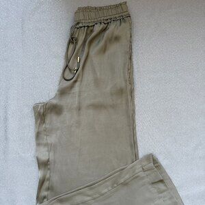 House of Harlow 1960 Satin  Lounge Pant Size Small
